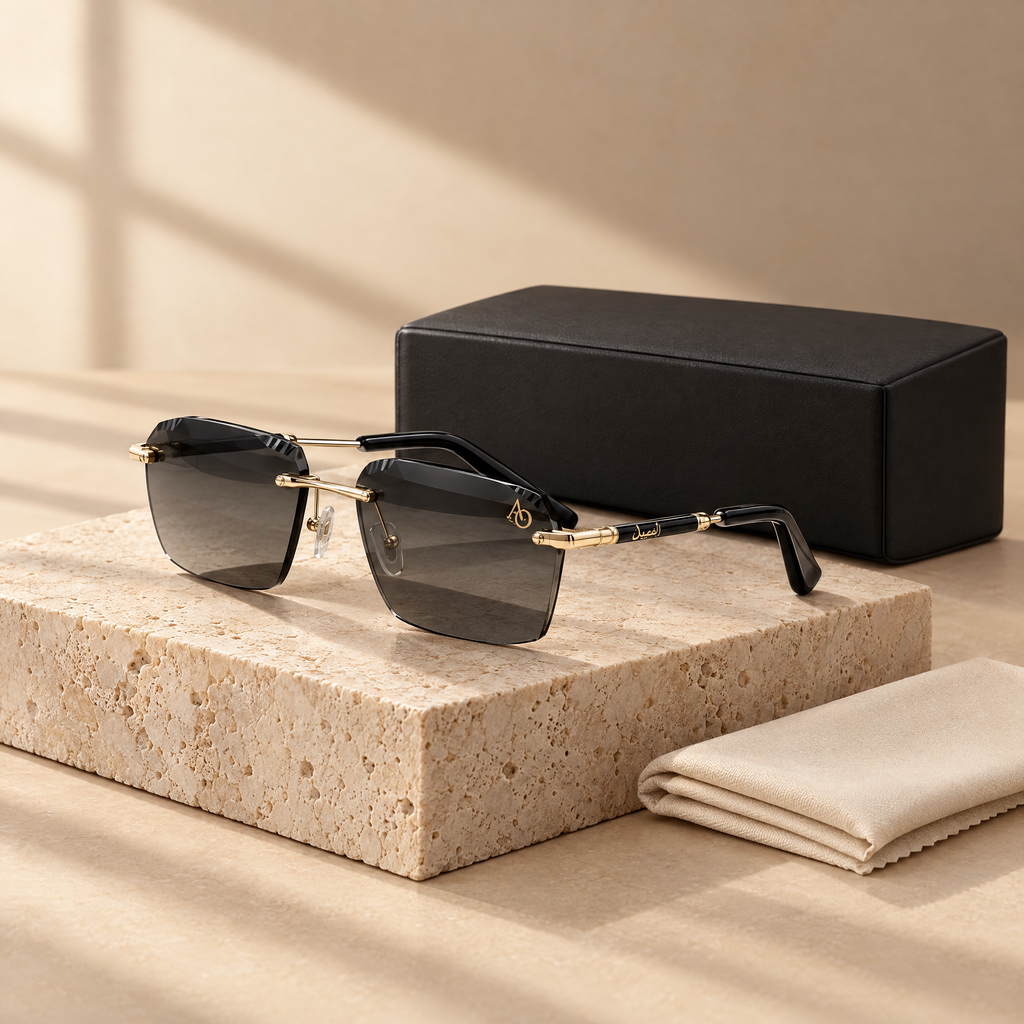 Fahd sunglasses with case and cleaning cloth